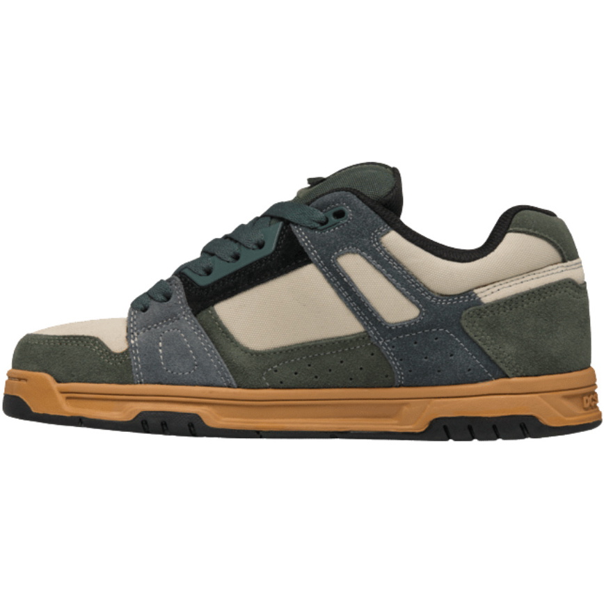 2026 DC Shoes Mens Stag Trainers 320188 - Deep Forest
